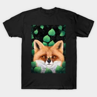 Fox in leaves T-Shirt